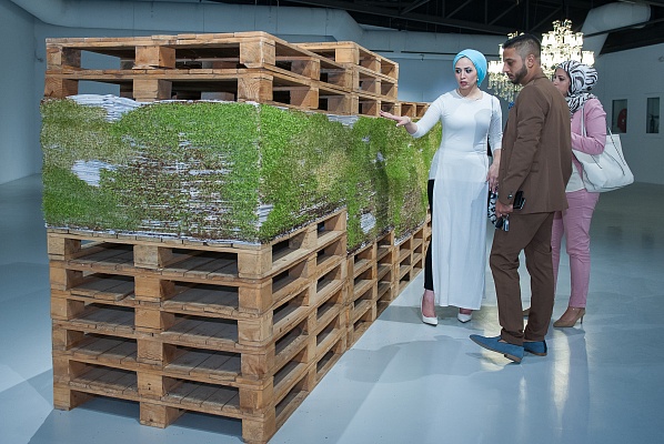 Juyeon Kim's YI:SUK (2015). Courtesy of Maraya Art Centre